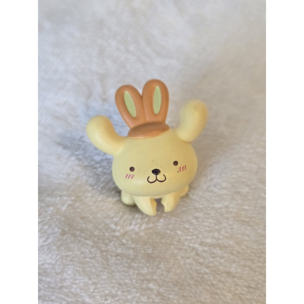 Sanrio Pompompurin Bunny Costume Mini Figure 2021 Kawaii Yellow Collectible